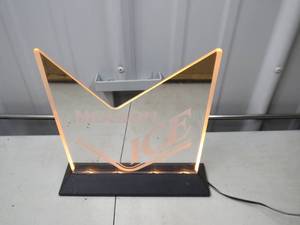 Molson Ice Light Up Table Mirror