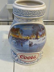 Coors Seasons of the Heart Beer Stein
