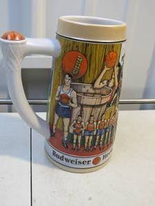 Budweiser Sports Series Beer Stein - Basketball