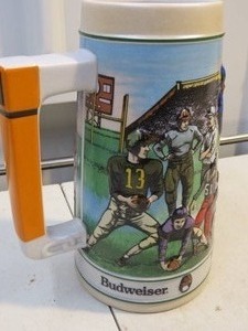 Budweiser Sports Series Beer Stein - Football