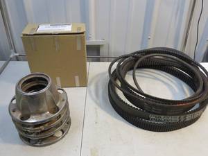 Assortment of Belts and Auto Accessories