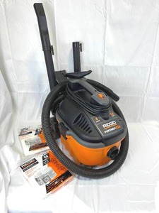 lot 13 image: Rigid 4-Gallon 5.0 Peak HP Portable Vacuum with Dust Bags