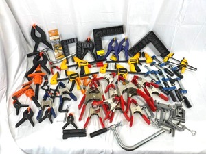 lot 18 image: Huge Clamp Lot - DeWalt, Irwin, Bessey, and More