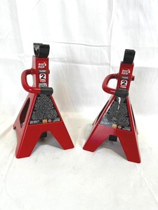 lot 44 image: Big Red 2-Ton Jack Stands