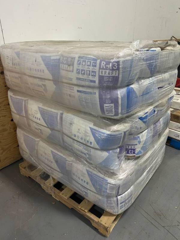 KNAUF INSULATION Pallet of 27 Rolls of- R-13 EcoRoll Kraft Faced