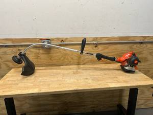 lot 12 image: ECHO 21.2 cc Gas 2-Stroke Curved Shaft String Trimmer with Rapid-Loader Trimmer Head