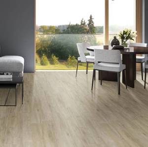 lot 24 image: TRAFFICMASTER Lot of 3 Cases of- French Oak 6 MIL x 6 in. W x 36 in. L Click Lock Waterproof Luxury Vinyl Plank Flooring (24 sq ftcase)