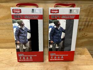 lot 63 image: WRANGLER Lot of 2 Pairs of- Heavyweight Thermal Pants