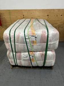 lot 20 image: OWENS CORNING Pallet of 10 Bags of- R-21 Faced Fiberglass Insulation Batt 15 in. x 93 in. (7 pcs per bag)