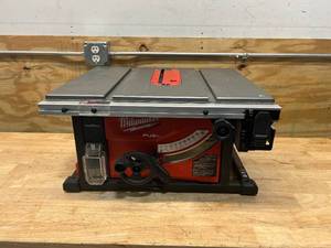 lot 78 image: MILWAUKEE M18 FUEL ONE-KEY 18-Volt Lithium-Ion Brushless Cordless 8-14 in. Table Saw (Tool-Only)