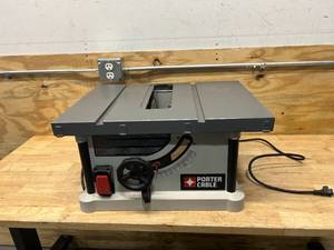 lot 79 image: PORTER & CABLE Model PCX362010 Table Saw