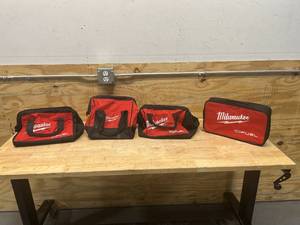 lot 123 image: MILWAUKEE Lot of 4 Bags