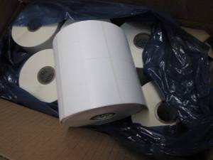 lot 22 image: 12 Rolls - 6 parts Labels...