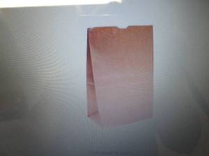 lot 70 image: 2- 500ct pks Duro 4 lb Kraft Grocer...