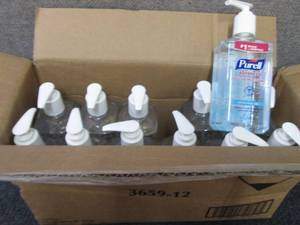 lot 103 image: 12- 12 oz Purell Refreshing Gel Han...
