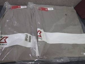 lot 108 image: 2 pr CUTTER & BUCK Twill Microfiber...