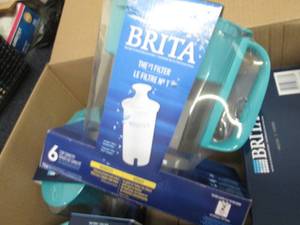 lot 133 image: 5 Brita Water Filter Pitchers for T...