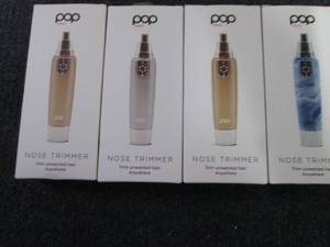 lot 150 image: 4 Pop Sonic Nose & Ear Hair Trimmer...