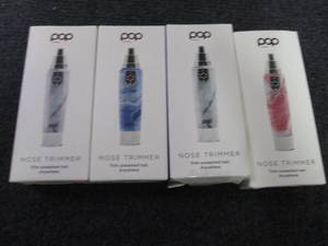 lot 153 image: 4 Pop Sonic Nose & Ear Hair Trimmer...