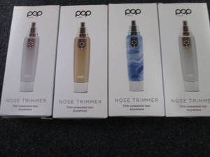 lot 158 image: 4 Pop Sonic Nose & Ear Hair Trimmer...