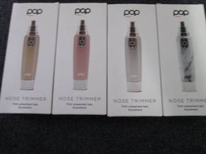 lot 159 image: 4 Pop Sonic Nose & Ear Hair Trimmer...