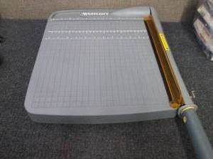 lot 216 image: Wescott Paper Trimmer- out of box...