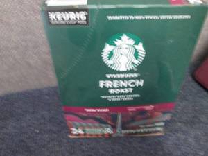 lot 222 image: 24 ct Starbucks French  Dark Roast ...