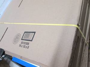 lot 244 image: 16 x 10 x 6 Inches Shipping Boxes, ...