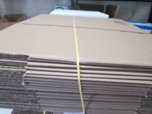 lot 247 image: 8 x 12 x 12 Inches Shipping Boxes, ...