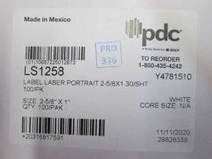 lot 275 image: 6 pks PDC Healthcare LS1258 Chart L...