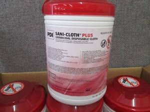 lot 308 image: 12- 160 ct Canisters PDI Sani-Cloth...
