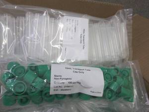 lot 311 image: Case of 1000- 12 ml Transport Tubes...