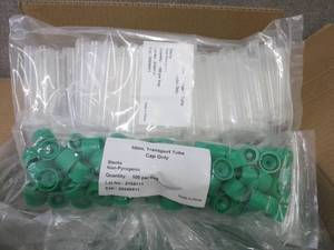 lot 316 image: Case of 1000- 12 ml Transport Tubes...