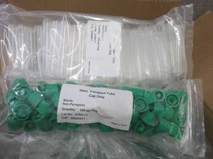 lot 317 image: Case of 1000- 12 ml Transport Tubes...