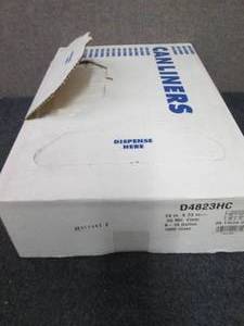 lot 322 image: 1000 ct Case Clear 8-10 Gallon 24x2...