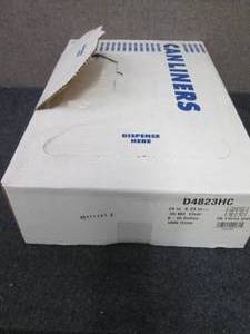 lot 325 image: 1000 ct Case Clear 8-10 Gallon 24x2...