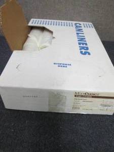 lot 332 image: 250 ct Case 33 Gallon Clear Trash B...