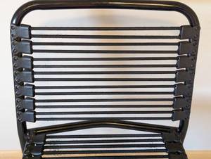 lot 77 image: Black String Accent Chair