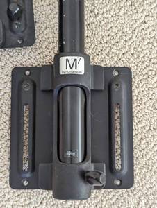 lot 79 image: Pair of Humanscale M7 Monitor Arm Wall Mounts