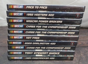 lot 30 image: 10 NASCAR DVDs
