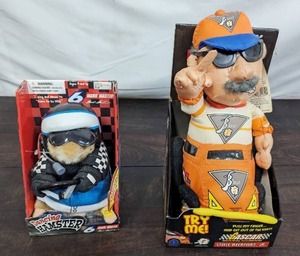 lot 83 image: 2 NASCAR plush Toys