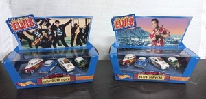 lot 11 image: 2 Elvis How Wheel car Packs with 3 cars Each