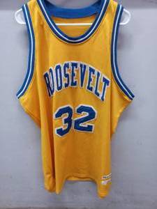 lot 15 image: Julius Irving Roosevelt 32 Jersey