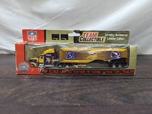 lot 125 image: Vikings Team Collectible Tractor-Trailer