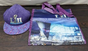 lot 129 image: Two Super Bowl LII Items