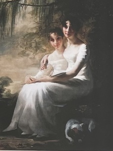lot 42 image: The Sisters Framed Print by George Watson