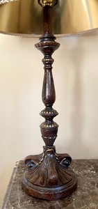 lot 44 image: Pair of Tantalizing Tall Table Lamps