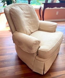 lot 101 image: Charming Accent Chair by Jessica Charles
