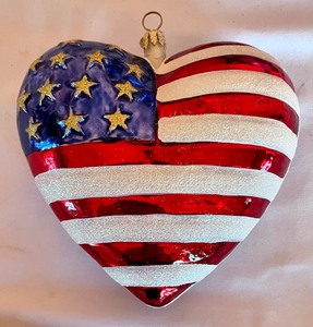 lot 135 image: Brave Heart Ornament by Christopher Radko