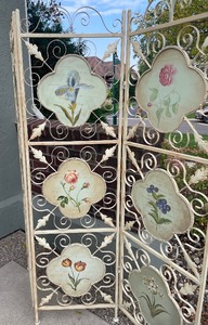 lot 147 image: Lovely Ornate Room Divider Screen